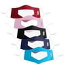 ICQOVD 5Pc Mask With Clear Window Visible Expression For The Deaf And Hard Of Hearing
