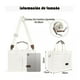 thumbnail image 2 of 2 Uds Bolsas Tote De Pana Con Múltiples Bolsillos Para Mujer blanco, 2 of 4