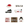 thumbnail image 1 of Inteprter 7 unidades/juego de decoración navideña para de cocina, adorno para de comedor, suministros decorativos para fiestas, sala Kits de decoración para fiestas, 1 of 6