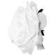 thumbnail image 2 of 2 en 1 pinzas para el cabello horquilla de flor rosa grande artificial broche de flores para fiesta de mujeres (blanco), 2 of 6