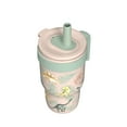 thumbnail image 3 of Zak Designs 10oz Jurassic Kids Handle Tumbler, Stainless Steel Tumbler with Soft Silicone Straw, Leak-Proof, Easy to Hold, 3 of 5