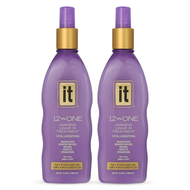 Tratamiento capilar Freeze It 12 en uno, voluminizador, paquete de 2 unidades, 300 ml