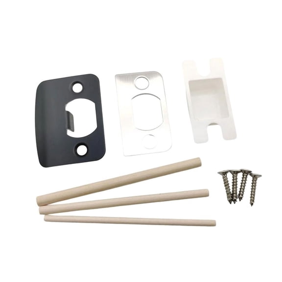 Yammee Door Strikes Plate Shims for Residential Security and Latches Restoration