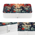 thumbnail image 4 of Hearts Battle PU Leather Jewelry Box with Removable Compartment and Necklace Organizer Display Case - Portable, 4 of 6