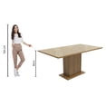 thumbnail image 3 of Mesa de Comedor Rectangular MADESA 5275 Tablero de Cristal, 3 of 5