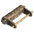thumbnail image 3 of Chinese Characters Lock Combination Password Padlock Vintage Chinese Ancient Lock, 3 of 6