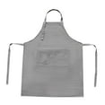 thumbnail image 4 of simhoa BBQ Apron Clothesline Apron Adjustable Strong Bearing Capacity Kitchen Apron Gray, 4 of 8