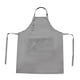 thumbnail image 4 of Delantal de cocina Delantal para barbacoa Fácil de limpiar Capacidad de soporte fuerte Delantal de lavandería Delantal con pechera para suministros Gris, 4 of 9