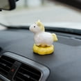 thumbnail image 4 of Cheapark Ceramic Horse Figurine Small Rotating Display Piece Crystal Glaze Decor for Home Desktop Gift Daily Decoration, 4 of 6
