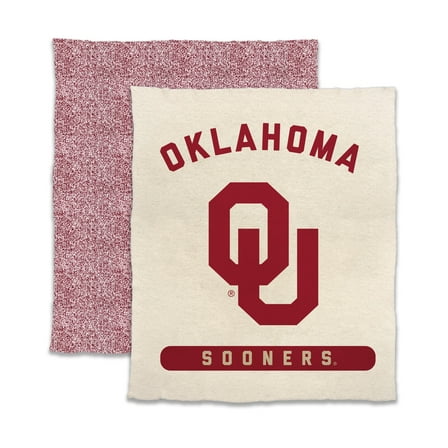 Oklahoma Sooners 50- x 60- Luxe Dreams Throw Blanket