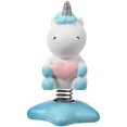 thumbnail image 2 of 1Pc Unicorn Shaking Head Nodding Ornament Cartoon Desktop Car Dashboard Decorative Toy Auto Adornment Accessories (Sky-blue), 2 of 2