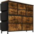 thumbnail image 2 of NEILA 10-Drawer Dresser for 42" TV Stand - Sturdy Wooden Storage Unit for Bedroom, Living Room, Closet, and Entryway with Metal Frame, 2 of 7