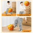 thumbnail image 6 of ADruer Silent Basketball, Hush Handle Basketball Indoor Training Ball, Uncoated High-Density Foam Ball Low Noise Basketball for Various Indoor Activities, Gifts (7.1in, Orange), 6 of 6