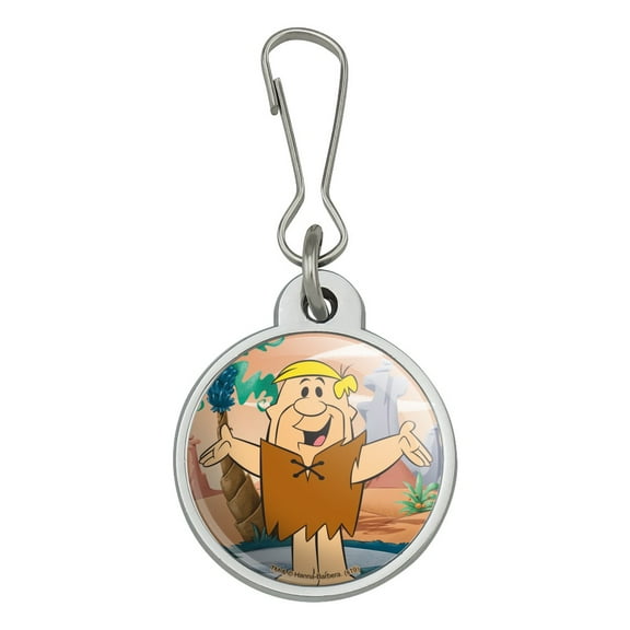 The Flintstones Barney Character Jacket Handbag Purse Luggage Backpack Zipper Pull Charm