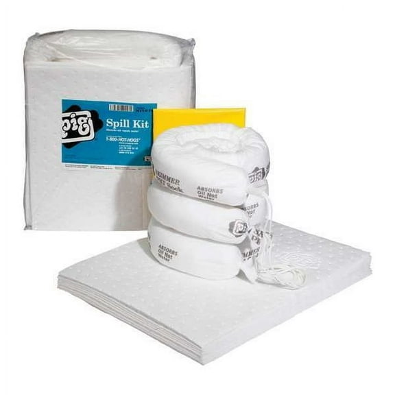 Pig Spill Kit, Oil-Based Liquids, Clear KIT470