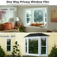 thumbnail image 4 of Window Film Privacy Reflective Mirror Window Film Insulation Mirror Film Removable Heat Insulation Stick, Gray, 40CM x 200CM, 4 of 8