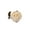 White, variant on Ring Rose Leaf Elegant Vintage Women Rhinestone Ring for Dating Rhinestone,Alloy Black