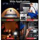 thumbnail image 2 of Linterna LED para acampar YONGSHENG con kit de herramientas multiusos, 2 of 5