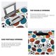 thumbnail image 3 of Balery Color Balls Funda de equipaje, fundas para maletas, elástica, lavable, protector de maletas, compatible con maletas de 18 a 32 pulgadas-X-Large, 3 of 7