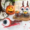 thumbnail image 1 of Muleta con Forma de Ojo | Bastón con Forma de Ojo Pintado a Mano con Núcleo de Aluminio de Grado Aeronáutico | Mango Ligero y Ergonómico | Altura Ajustable (76-97 Cm) | Accesorio para Halloween y Cos, 1 of 6