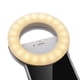 thumbnail image 3 of Anillo de luz para selfies en blanco y negro para teléfonos móviles, 40 luces LED con 3 niveles de brillo, recargable por USB para selfies en todos los teléfonos móviles, tabletas y fotos., 3 of 5
