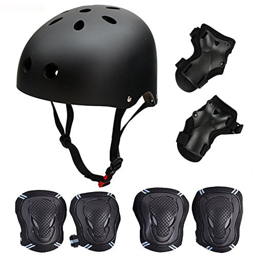 Skateboard/Skate Protection Set with Helmet-SymbolLife Helmet with 6pcs Elbow... 