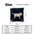 thumbnail image 5 of Decorative Throw Pillow Covers Set of 2, Velvet Bed Pillow Cases with Unique Patterns for Home Decor, Available in 16x16, 18x18, and 20x21 Inches,for Living Room, Bedroom - Great Gift Idea!, 5 of 6