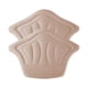 thumbnail image 1 of Almohadillas para el talón, antideslizantes, cómodas, fáciles de usar, para hombres y mujeres beige fino, 1 of 9