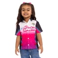 thumbnail image 2 of Monster Jam Sparkle Smash Toddler Boys Button Front Shirt with Short Sleeves, Sizes 12M-5T, 2 of 6