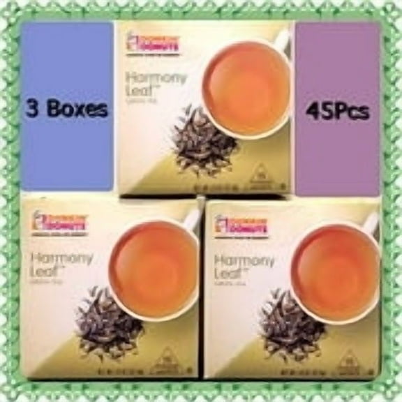 Dunkin Donuts Harmony Leaf Green Tea 45 Tea Bags