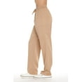 thumbnail image 2 of Just Love Stretch Solid Scrub Pants for Women 6825-KHA-M, 2 of 3
