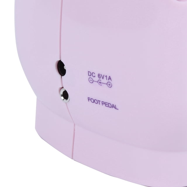 American Plug Multifunction Electric Sewing Machine, Table Sewing Machine, 100-240V Mini for Beginners Diy Enthusiasts Pink US Plug