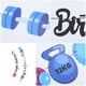thumbnail image 3 of Banner de papel para fiesta de cumpleaños de gimnasio, banderín de papel para tirar, decoración con temática de fitness para sala de gimnasio, banderín de fiesta con temática de gimnasio para sala d, 3 of 4