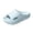 Blue, variant on Unisex Negative Heel Arch Support Slide Sandals, Thick Cushioned EVA Slides For Indoor Outdoor Multi‑Scene Casual Daily Wear Beige