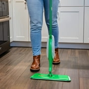 Libman Freedom Spray Mop Refill Green and Yellow Microfiber Gripper Attached