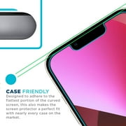Tech Armor HD Clear Plastic Film Screen Protector NOT Glass for Apple New iPhone 13 mini 5.4 - Case-Friendly, Scratch Resistant, Haptic Touch Accurate [4-Pack]