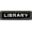 Library, variant on Ski Lodge Sign Metal Tin Sign Wall Decor for Bar Home Pub Shop Wall Plaque Decoration 4X16inches