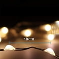 thumbnail image 3 of Guirnaldas de luces solares (7 m), luces LED de alambre de cobre, luces de hadas, luces decorativas solares impermeables para interiores y exteriores, adecuadas para jardín, hogar, baile, fiesta, Navidad JM, 3 of 5