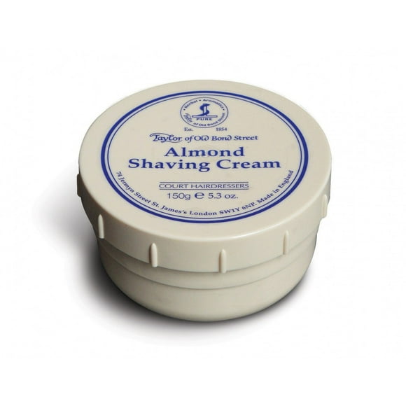 Taylor of Old Bond Street, Almond Shaving Cream Bowl, 5.3 Ounce