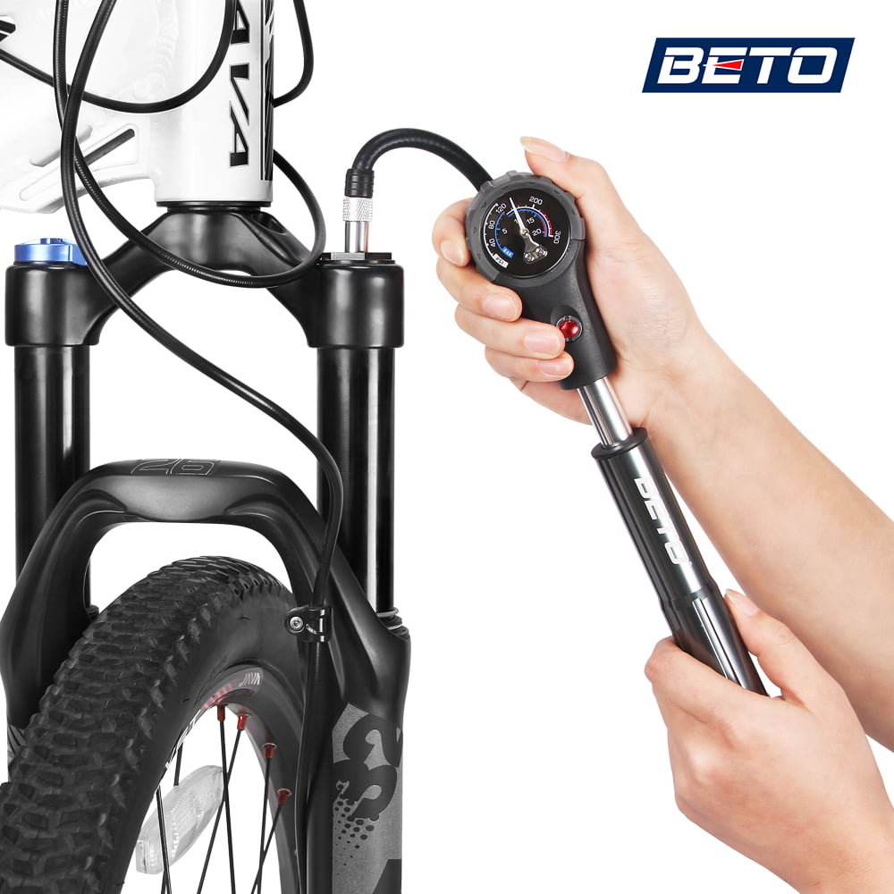 Beto Shock Pump Mountain Bike MTB Bicycle Suspension Forks Shocks High Pressure