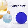 thumbnail image 4 of Set of 2 Silicone 3D Death Star Wars Ice Cube Molds, Death Star Ice Mold, Star War Ice Cube, Death Star Ice Ball for Whiskey, Cocktail, Water, Reusabl, 4 of 5