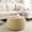 Natural, variant on Round Storage Ottoman 2-in-1, 25.5" Folding Foot Rest Stool with Removable Lid, Works as End Table & Ottoman, Linen Upholstered Cushion for Living Room Bedroom, Navy