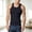 Black, variant on Running Tank Top Men Slimming Sleeveless Crewneck Vest Stretchy Skinny Fit T Shirt Athletic Sports Workout Gym Muscle Undershirt