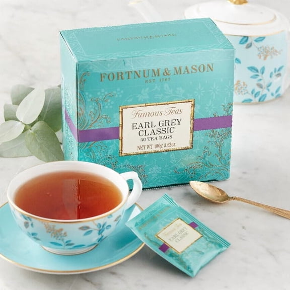 Fortnum and Mason, Earl Grey Classic 50 Count Tea Bags