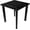Black, variant on Bene Casa 4-Player Game Table with Built-In Racks and Drink Holders, White
