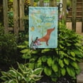 thumbnail image 2 of Carolines Treasures BB7631GF Welcome Friends Red Dachshund Flag Garden Size  Small multicolor, 2 of 3