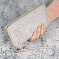 thumbnail image 1 of Gspmoly Womens Wallet Small, Women's Long Style With Hanging Rope Multifunctional Zipper Multiple Card Slots Printed Zipper Change Wallet Cute Wallet Gray Free Size, 1 of 4