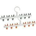 thumbnail image 3 of 2Pcs Clothes Drying Clamps Organizer Clothes Hangers Home Hat Storage Clip Hangers, 3 of 7