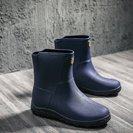 

Men‘s Outdoor Rubber Rain Boots Lightweight Comfortable Sport Walking Shoes For Trekking Running Working