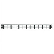 Panduit Mini-com High Density Modular Patch Panel Black 1u 19"/23" 48 Ports